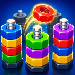 Nut Stack：Sort Puzzle のアイコン